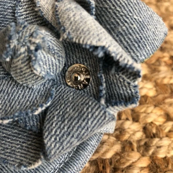 New: Jeffrey Campbell Budding Light Wash Denim. Size 6.5 - Picture 8 of 13